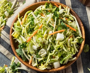 Asian Brussels Sprout Slaw